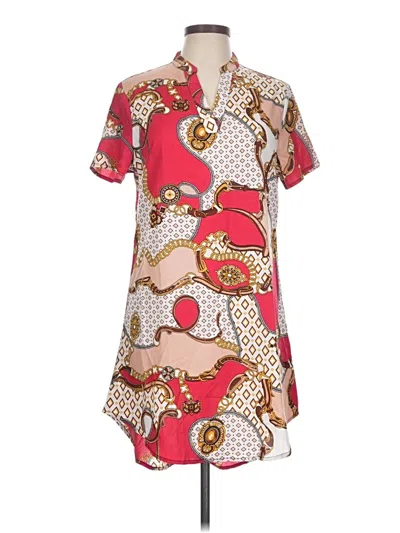Pre-owned Shein Casual Dress In Red