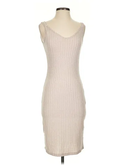 Pre-owned Shein Casual Dress In Tan