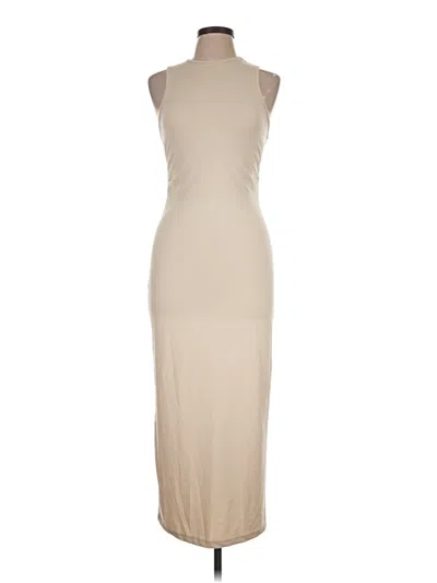 Pre-owned Shein Casual Dress In Tan
