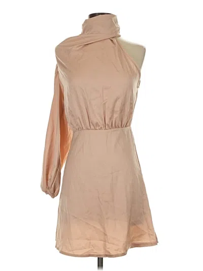 Pre-owned Shein Casual Dress In Tan