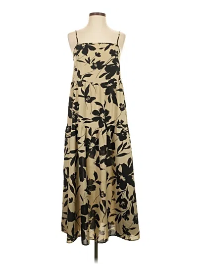 Pre-owned Shein Casual Dress In Tan