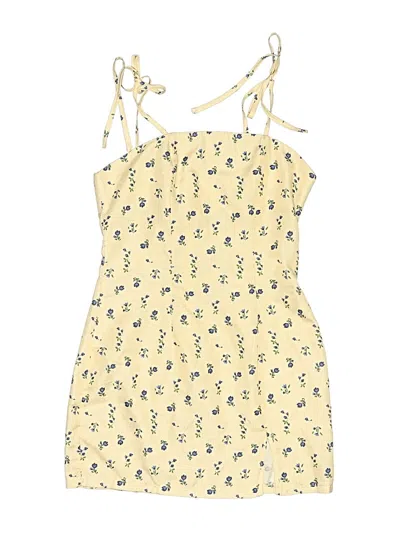 Pre-owned Shein Casual Dress In Tan