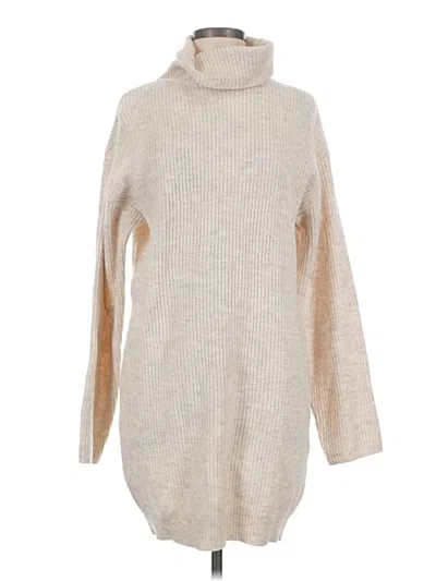 Pre-owned Shein Casual Dress In Tan