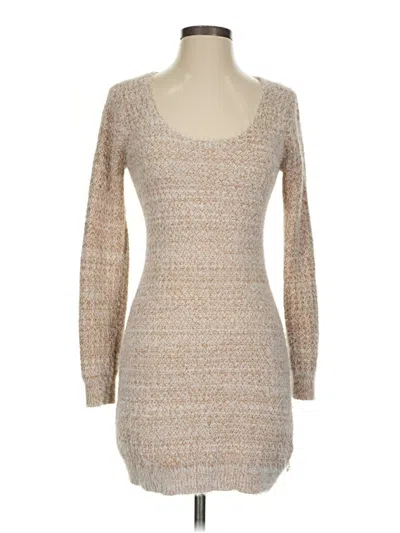 Pre-owned Shein Casual Dress In Tan