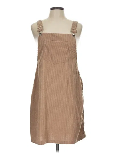 Pre-owned Shein Casual Dress In Tan