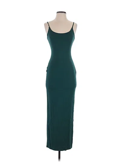 Pre-owned Shein Casual Dress In Teal