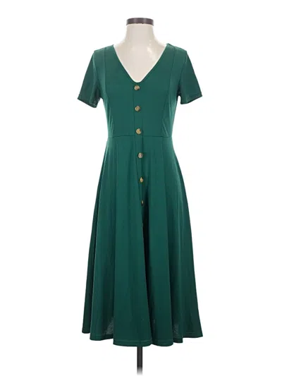 Pre-owned Shein Casual Dress In Teal