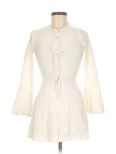 Pre-owned Shein Casual Dress In White