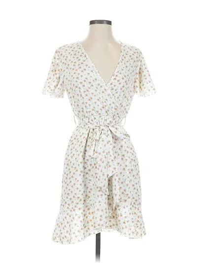 Pre-owned Shein Casual Dress In White