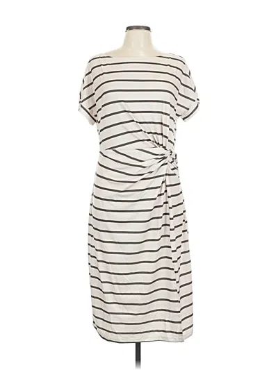 Pre-owned Shein Casual Dress In White