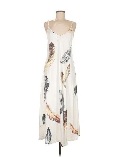 Pre-owned Shein Casual Dress In White