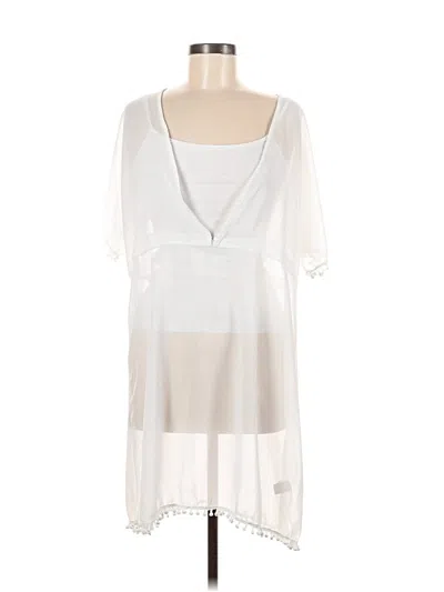 Pre-owned Shein Casual Dress In White