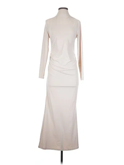 Pre-owned Shein Casual Dress In White