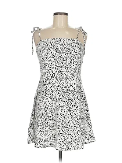 Pre-owned Shein Casual Dress In White