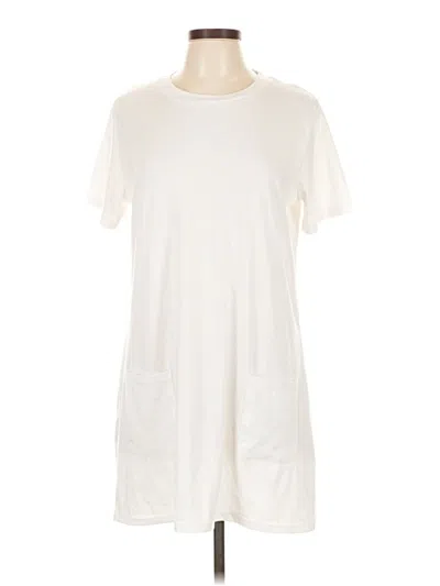Pre-owned Shein Casual Dress In White