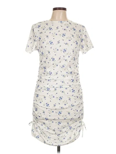 Pre-owned Shein Casual Dress In White