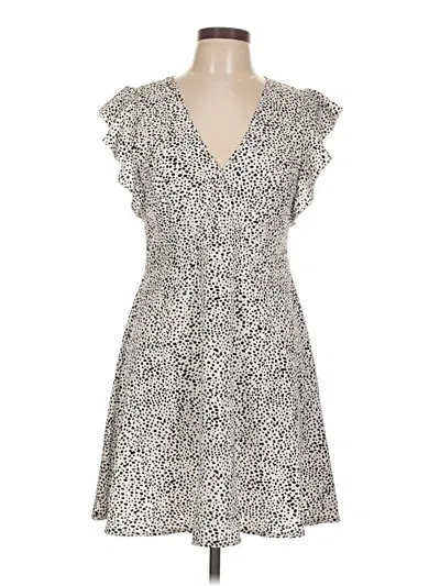 Pre-owned Shein Casual Dress In White