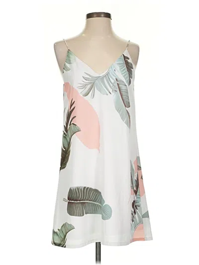 Pre-owned Shein Casual Dress In White