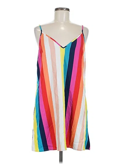 Pre-owned Shein Casual Dress In White