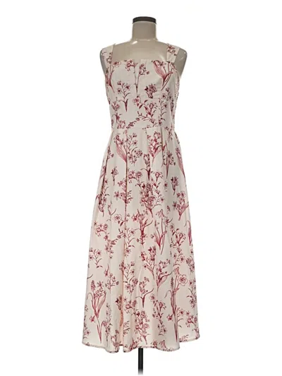 Pre-owned Shein Casual Dress In White