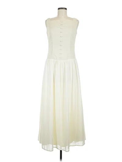 Pre-owned Shein Casual Dress In White