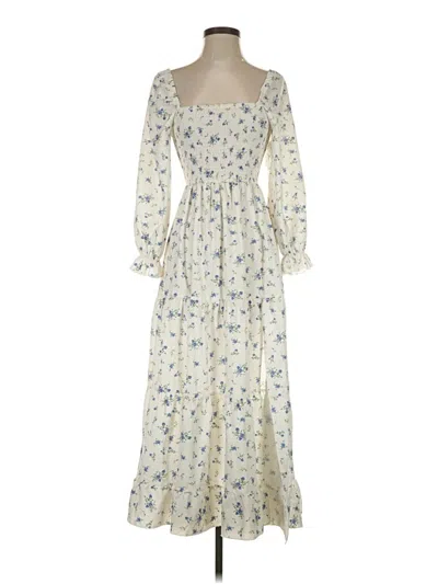 Pre-owned Shein Casual Dress In White