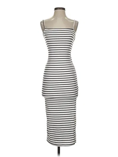 Pre-owned Shein Casual Dress In White