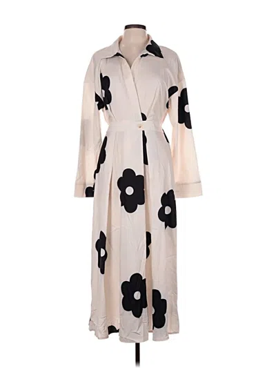 Pre-owned Shein Casual Dress In White