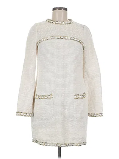 Pre-owned Shein Casual Dress In White