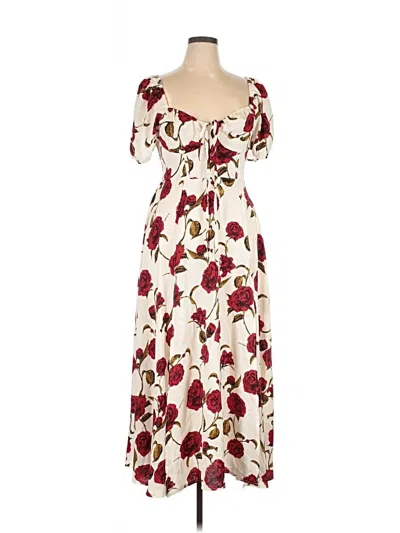 Pre-owned Shein Casual Dress In White