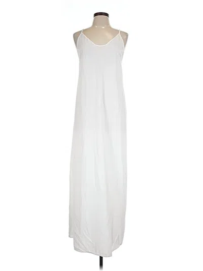 Pre-owned Shein Casual Dress In White