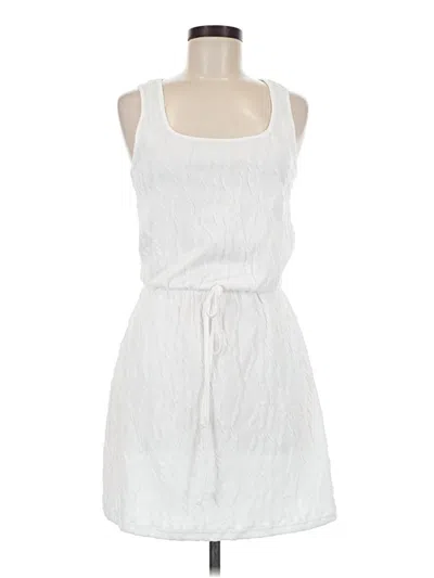 Pre-owned Shein Casual Dress In White