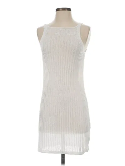 Pre-owned Shein Casual Dress In White