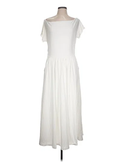 Pre-owned Shein Casual Dress In White