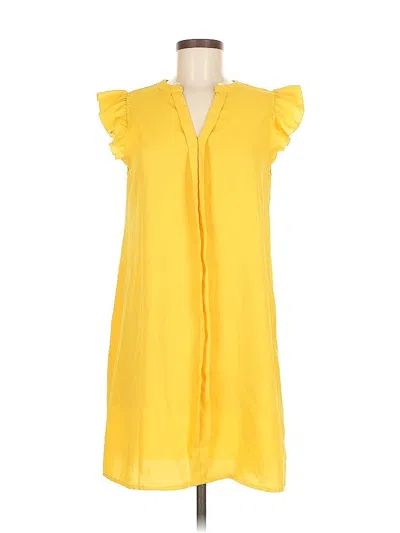 Pre-owned Shein Casual Dress In Yellow