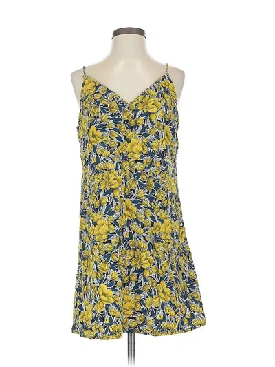 Pre-owned Shein Casual Dress In Yellow