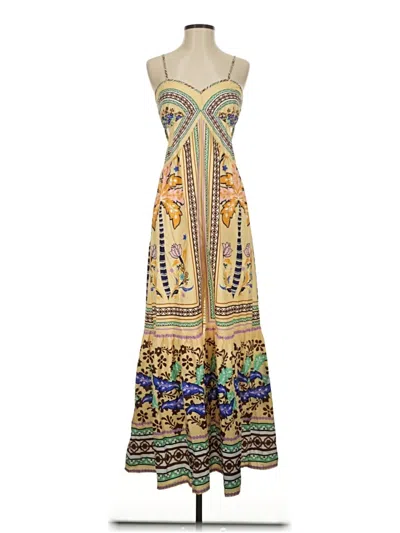 Pre-owned Shein Casual Dress In Yellow