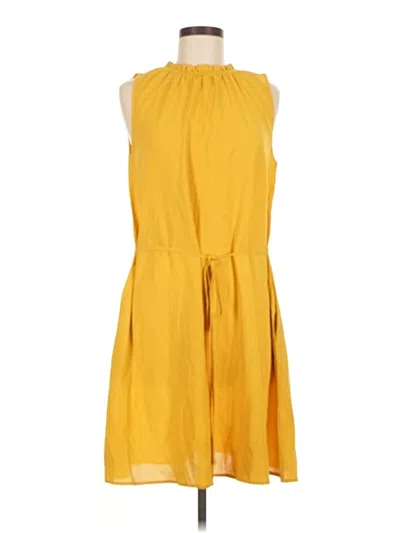 Pre-owned Shein Casual Dress In Yellow