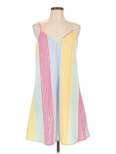 Pre-owned Shein Casual Dress In Yellow