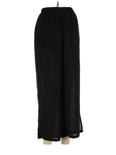 Pre-owned Shein Casual Pants In Black