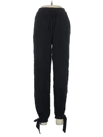 Pre-owned Shein Casual Pants In Black
