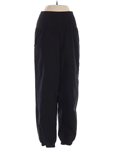 Pre-owned Shein Casual Pants In Black