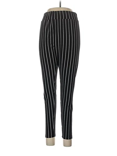 Pre-owned Shein Casual Pants In Black