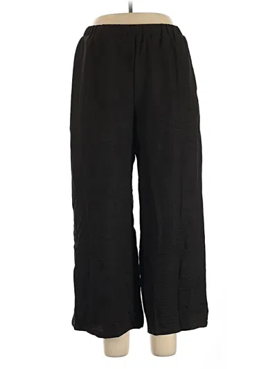 Pre-owned Shein Casual Pants In Black