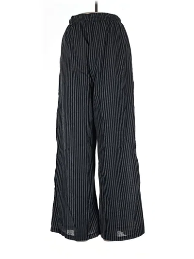 Pre-owned Shein Casual Pants In Black