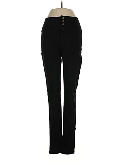 Pre-owned Shein Casual Pants In Black