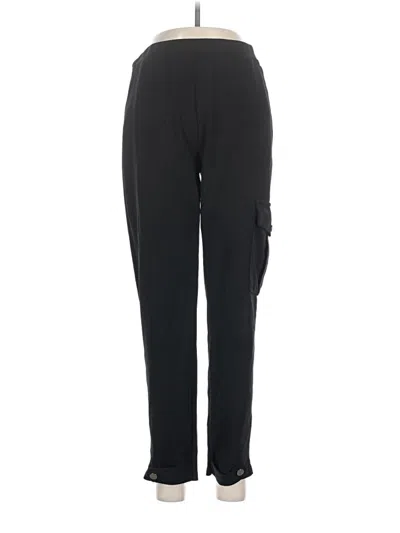 Pre-owned Shein Casual Pants In Black