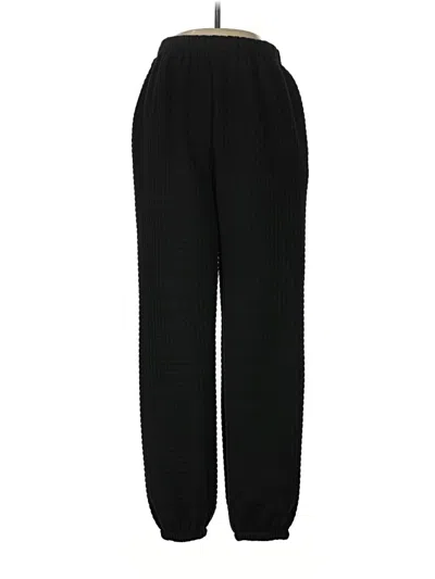 Pre-owned Shein Casual Pants In Black