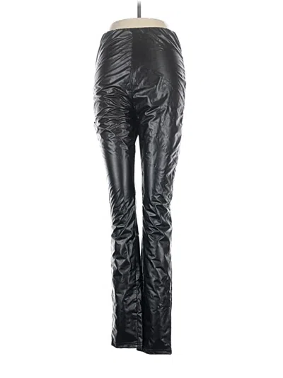 Pre-owned Shein Casual Pants In Black