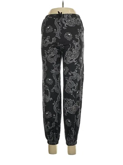 Pre-owned Shein Casual Pants In Black